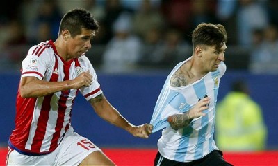 argentina paraguay messi