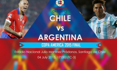 Chile vs Argentina copa america 2015 final