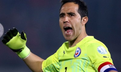 Claudio Bravo grito gol Chile 2015 ANFP 630x443