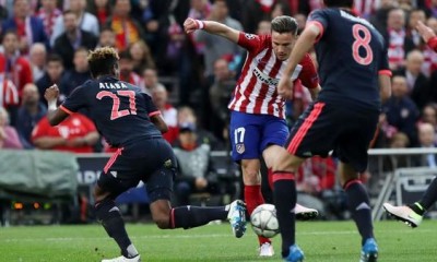 Atlético de Madrid ganó en la ida al Bayern Munich