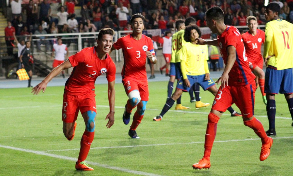 Gastón Zúñiga se metió en la historia al anotar el gol con que Chile sub 17 clasificó al Mundial.