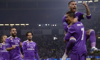 Ronaldo anotó dos goles en la final ante la Juventus. El real Madrid nuevamente es campeón de Europa.