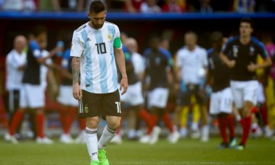 La leyenda de Messi parece terminar sin la Copa del Mundoa. Argentina fue eliminada por Francia y el crack nuevamente no brilló.