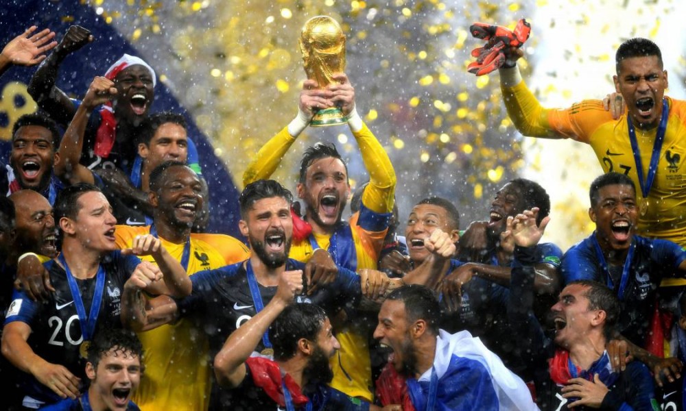 Francia campeón del Mundial de Rusia 2018.