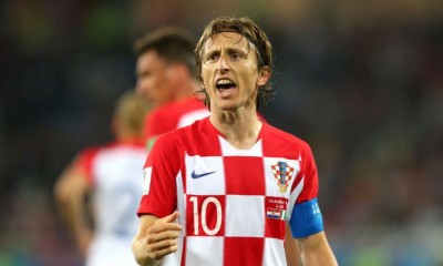 Luka Modric fue elegido el mejor jugador del Mundial.