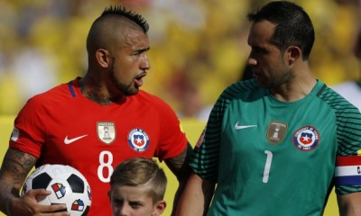 Arturo Vidal no se opone a que Claudio Bravo y Marcelo Díaz regresen a la selección si es que el DT los nomina.