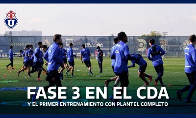 fase 3 entrenamiento universidad de chile