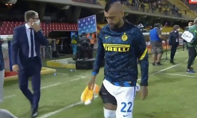 arturo vidal inter lesion