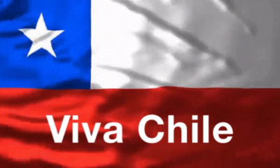 viva chile bandera