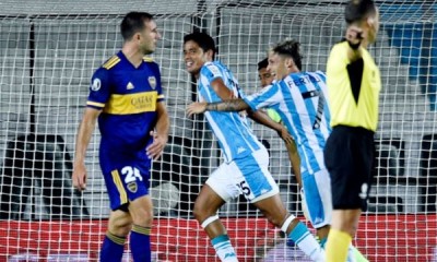 Racing Boca Melgarejo gol