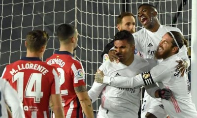 casemiro gol real madrid atletico de madrid