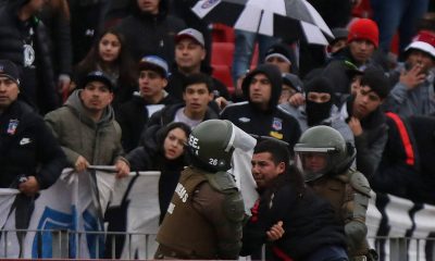 carabineros hinchas incidentes garra blanca