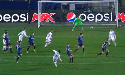 mendy gol real madrid atalanta