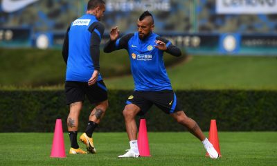 internazionale vidal alexis entrenamiento