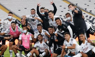 colo colo u de chile superclasico festejo