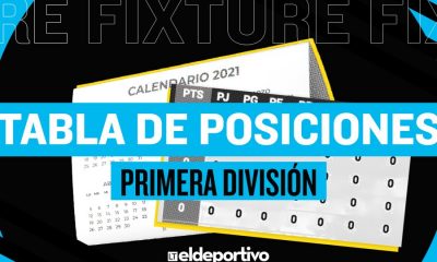 tabla posiciones primera division