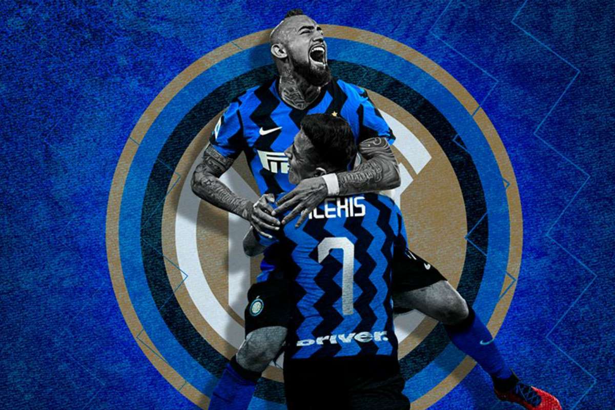 alexis sanchez arturo vidal inter campeon