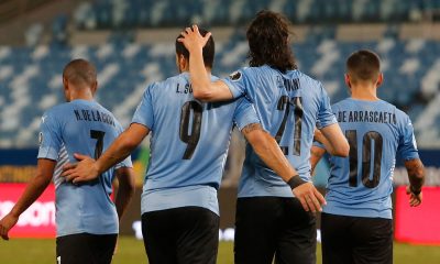 bolivia uruguay cavani suarez