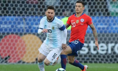 chile argentina messi aranguiz