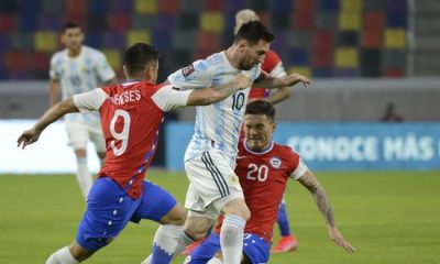 Chile empató con Argentina 1 a 1