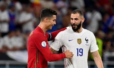 cristiano benzema portugal francia