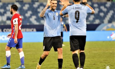 gol luis suarez uruguay chile