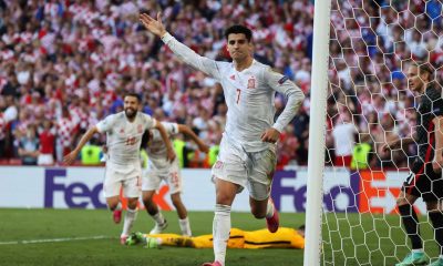 morata gol espana croacia