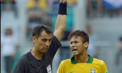 neymar brasil tarjeta amarilla
