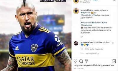 boca juniors arturo vidal