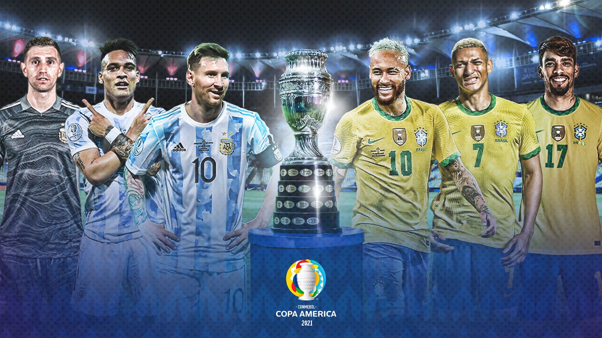 Reviva el Relato minuto a minuto Brasil vs Argentina Final de la Copa