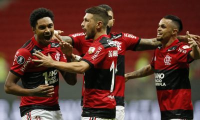 flamengo gol defensa y justicia