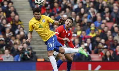 thiago silva alexis sanchez chile brasil