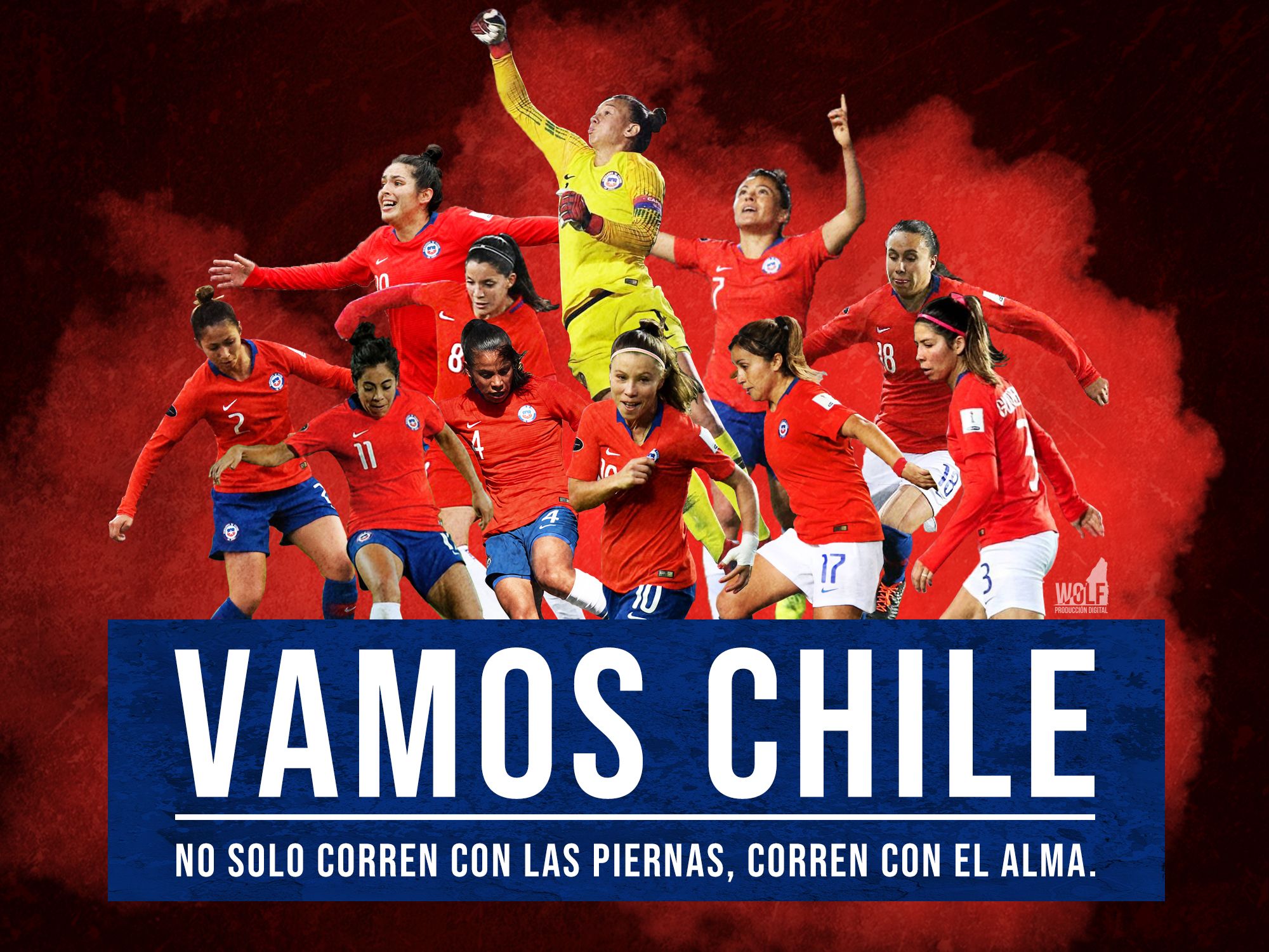 vamos chile seleccion femenina