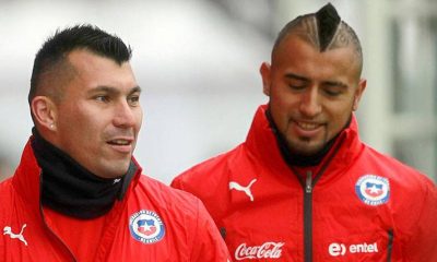 gary medel arturo vidal seleccion chilena