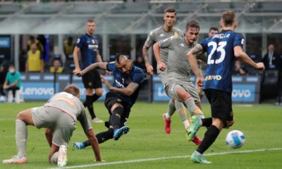 gol de arturo vidal inter genoa