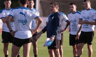 Guillermo BarrosSchelotto Paraguay entrena