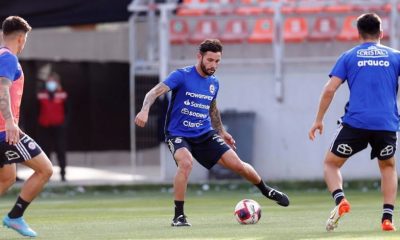 eugenio mena entrenamiento seleccion chilena