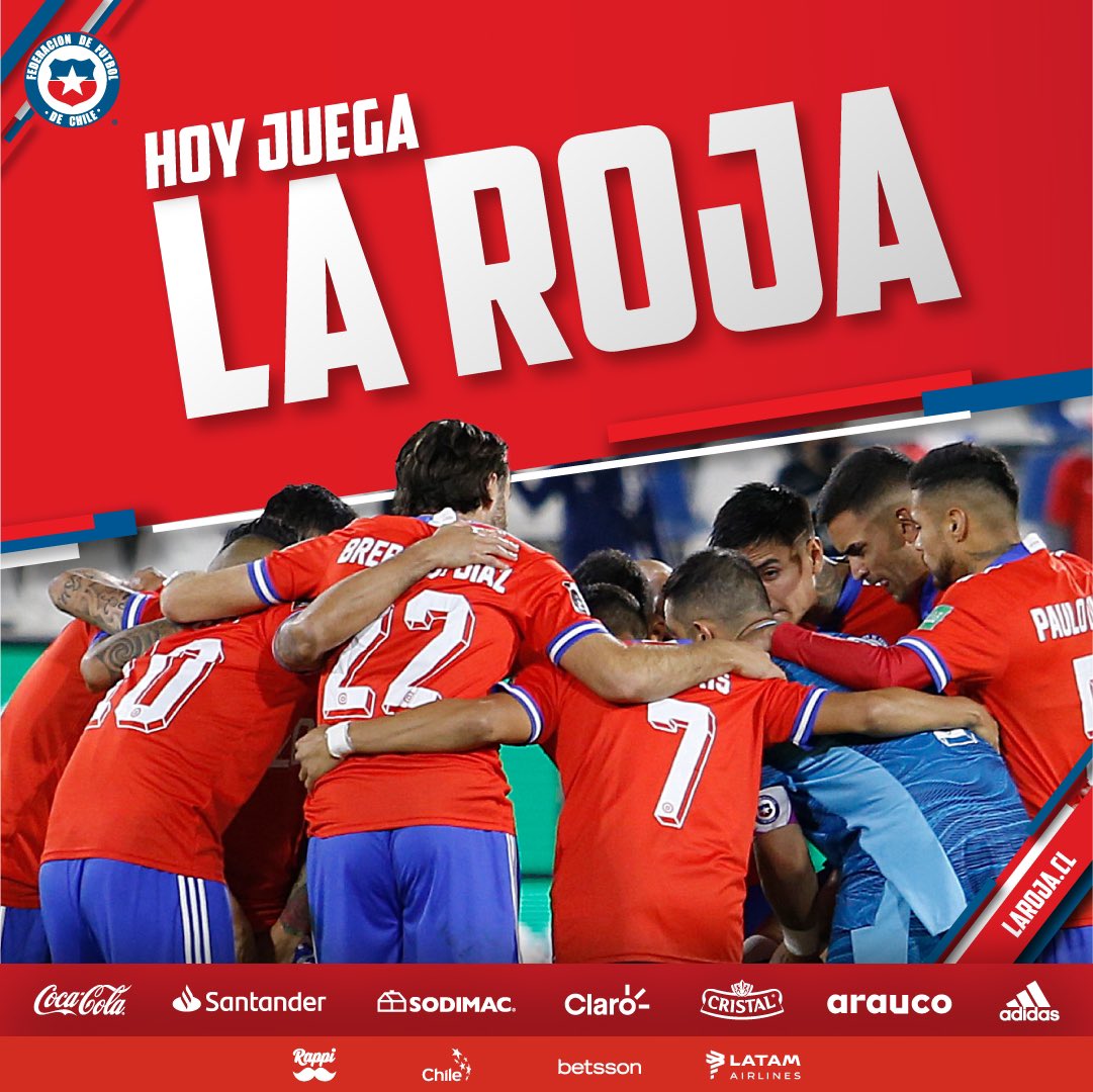 hoy juega la seleccion chilena La Roja