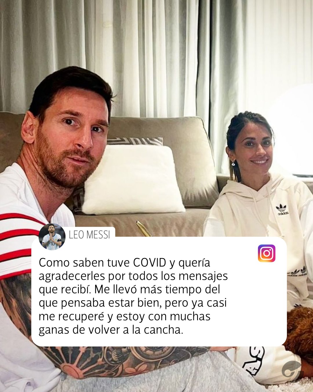 messi covid