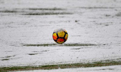 nieve estadio futbol