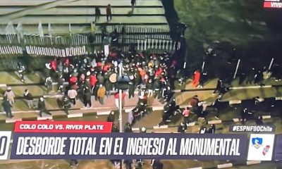 estadio Monumental incidentes