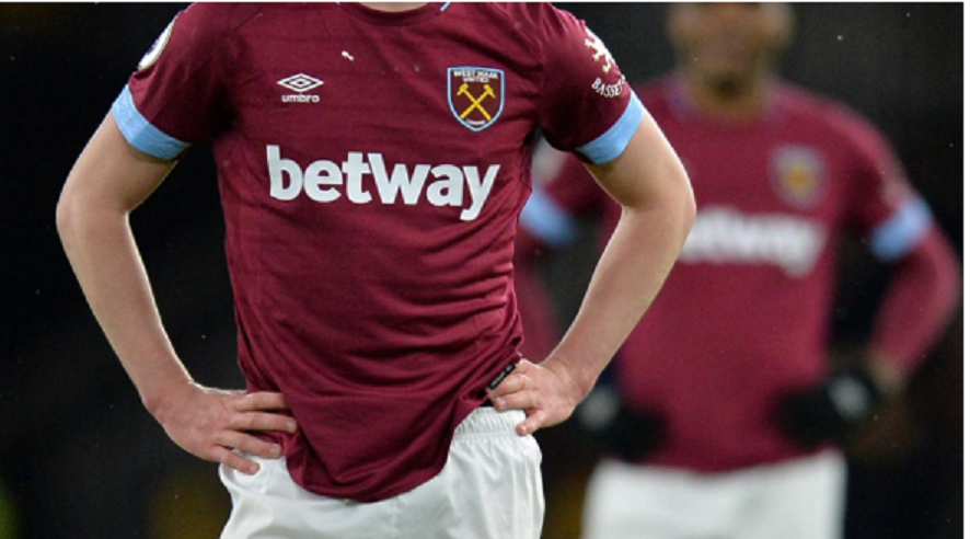 camiseta west ham betway apuestas