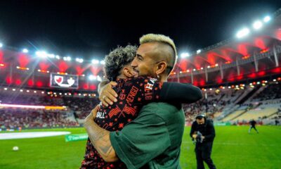 gabigol arturo vidal flamengo