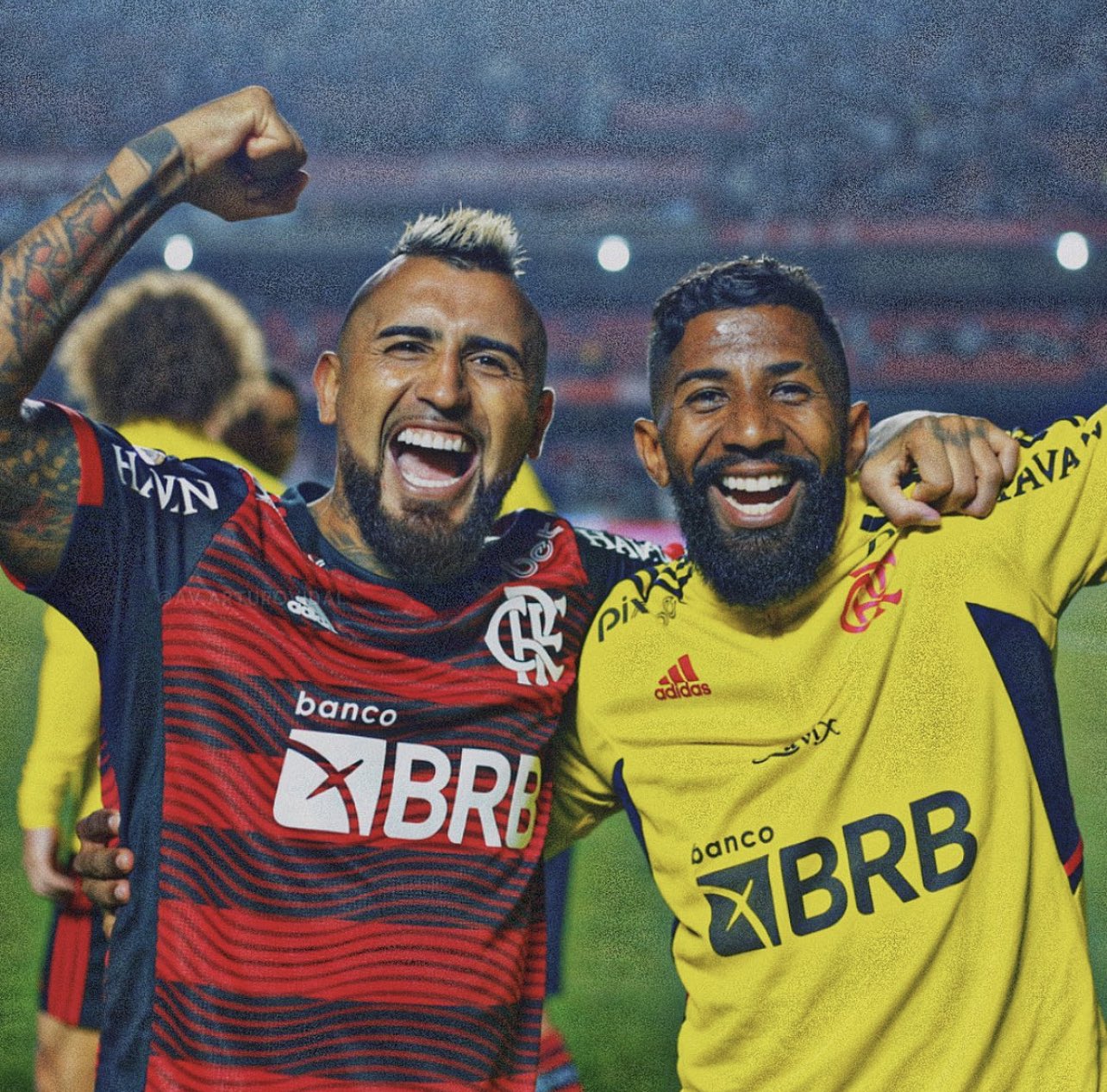 vidal gabigol flamengo