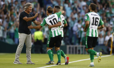 Canales celebrar Pellegrini betis