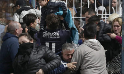 incidentes estadio gimnasia y esgrima