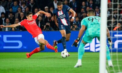 mbappe benficia PSG champions liga de campeones