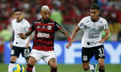 vidal flamengo corinthians