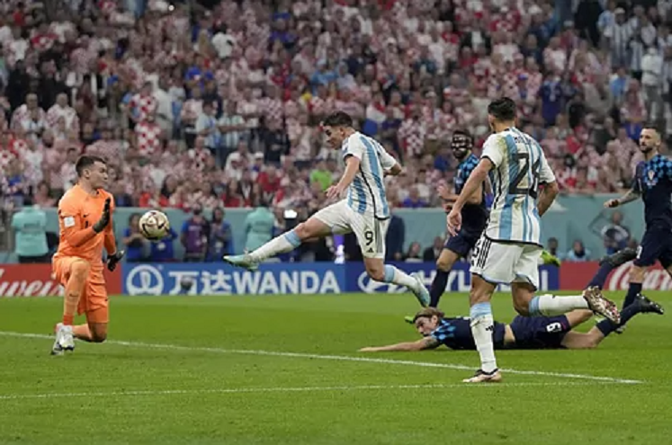 gol argentina alvarez croacia