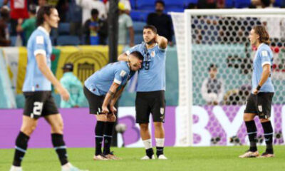 Uruguay eliminado en Qatar 2022